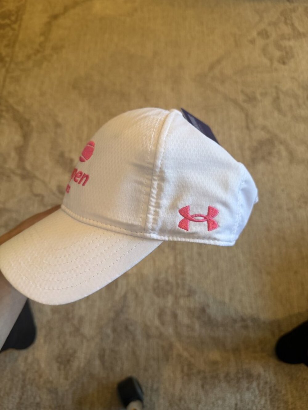 US Open 2023 White Under Armour Cap NWT